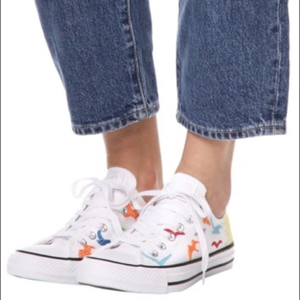 RARE Mara Hoffman x Chuck Taylor Converse Low Tops